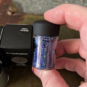 Mac Glitter Brilliants 3D Pale Mint(SOLD)& Purple Hologram